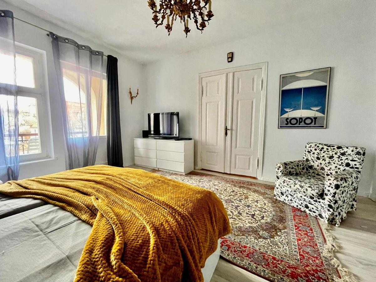 شقة Kamienica Monte Cassino Sun I 7 Min Plaza I 2 Sypialnie I Balkon سوبوت المظهر الخارجي الصورة